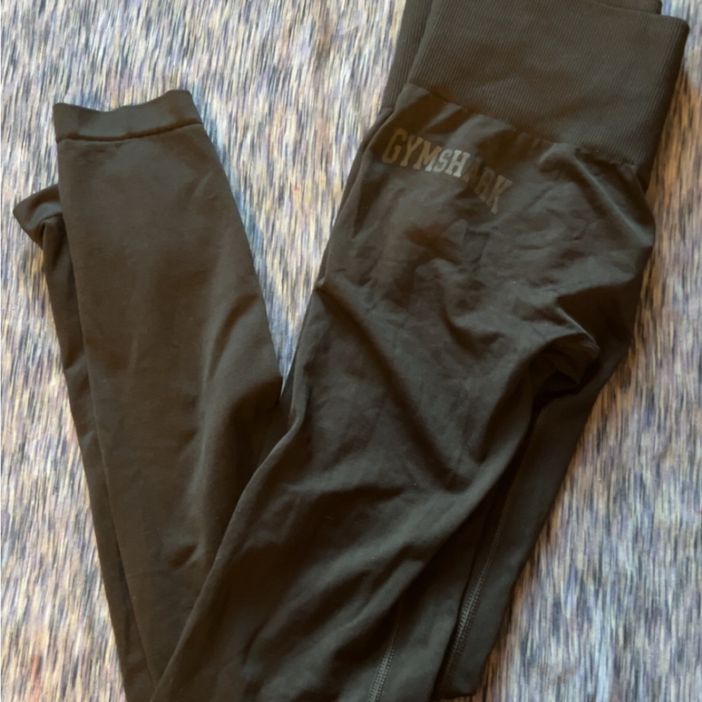 Gymshark Charcoal High-Waisted Leggings